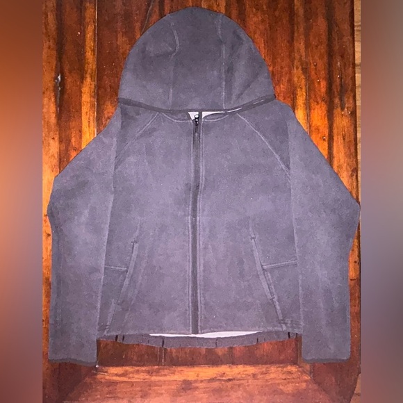 Lululemon Black Full Zip Scuba Hoodie - Picture 1 of 6